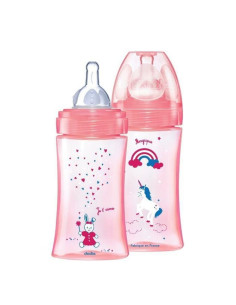 DODIE BIB INI+ 270ML ROSE...
