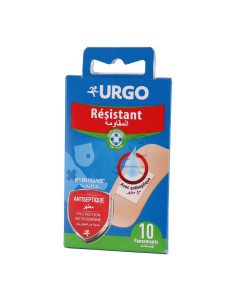 URGO RESISTANT 10 PANSEMENTS