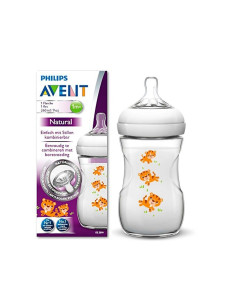 AVENT BIBERON NATURAL TIGER...