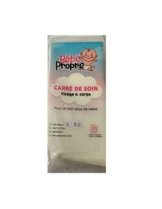 BEBE PROPRE CARRE DE SOIN