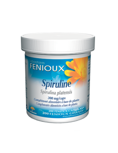 FENIOUX Spiruline 200 Gélules