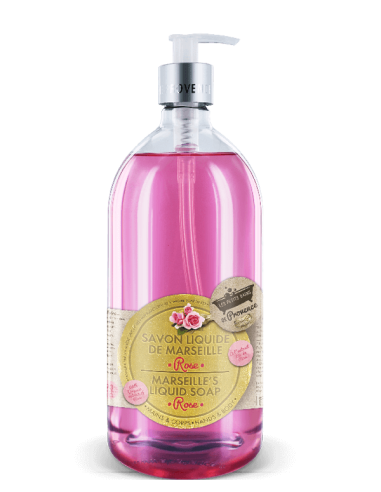 Savon Liquide Rose (main & corps ) 1L