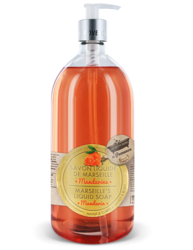 Savon Liquide Mandarine (main & corps...